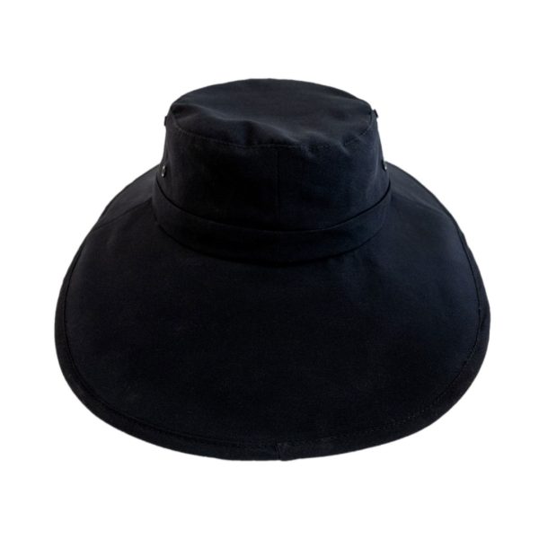 Sombrero Tampa Negro - Vista Frontal - Tardan